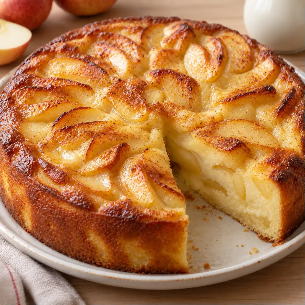 Moelleux Flan Pommes
