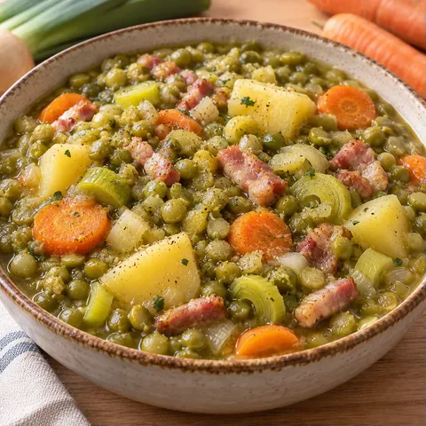 Pois cassés rustique