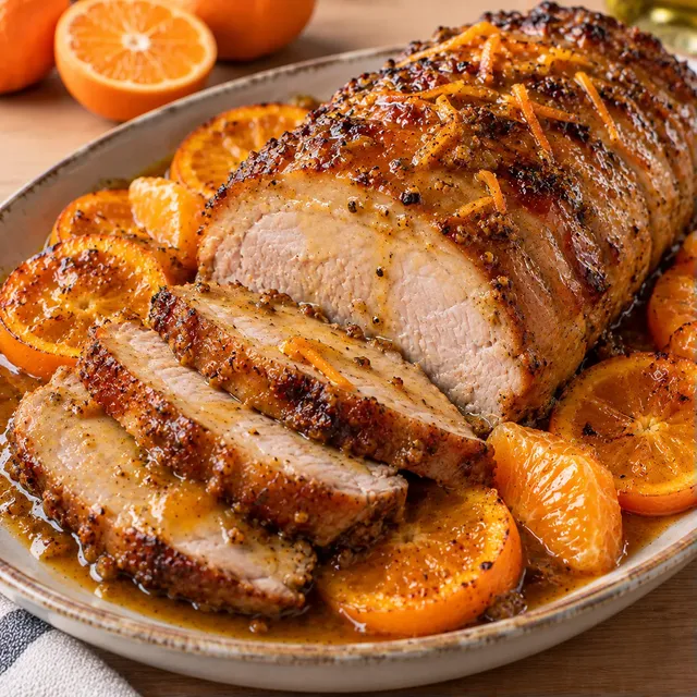 Porc miel clémentines
