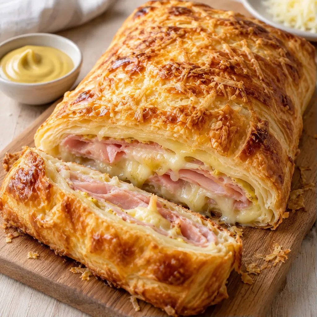 Fromage jambon croustillant