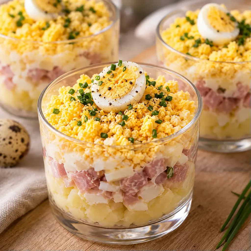 Mimosa jambon œuf
