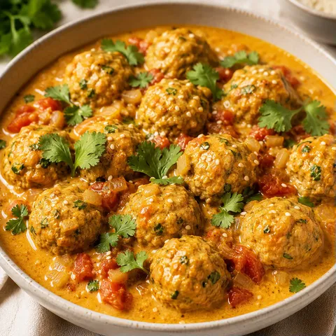 Boulettes Poulet Curry