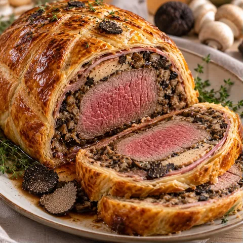 Bœuf Wellington Truffé