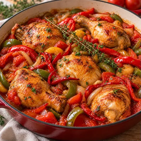 Basquaise poulet saveurs
