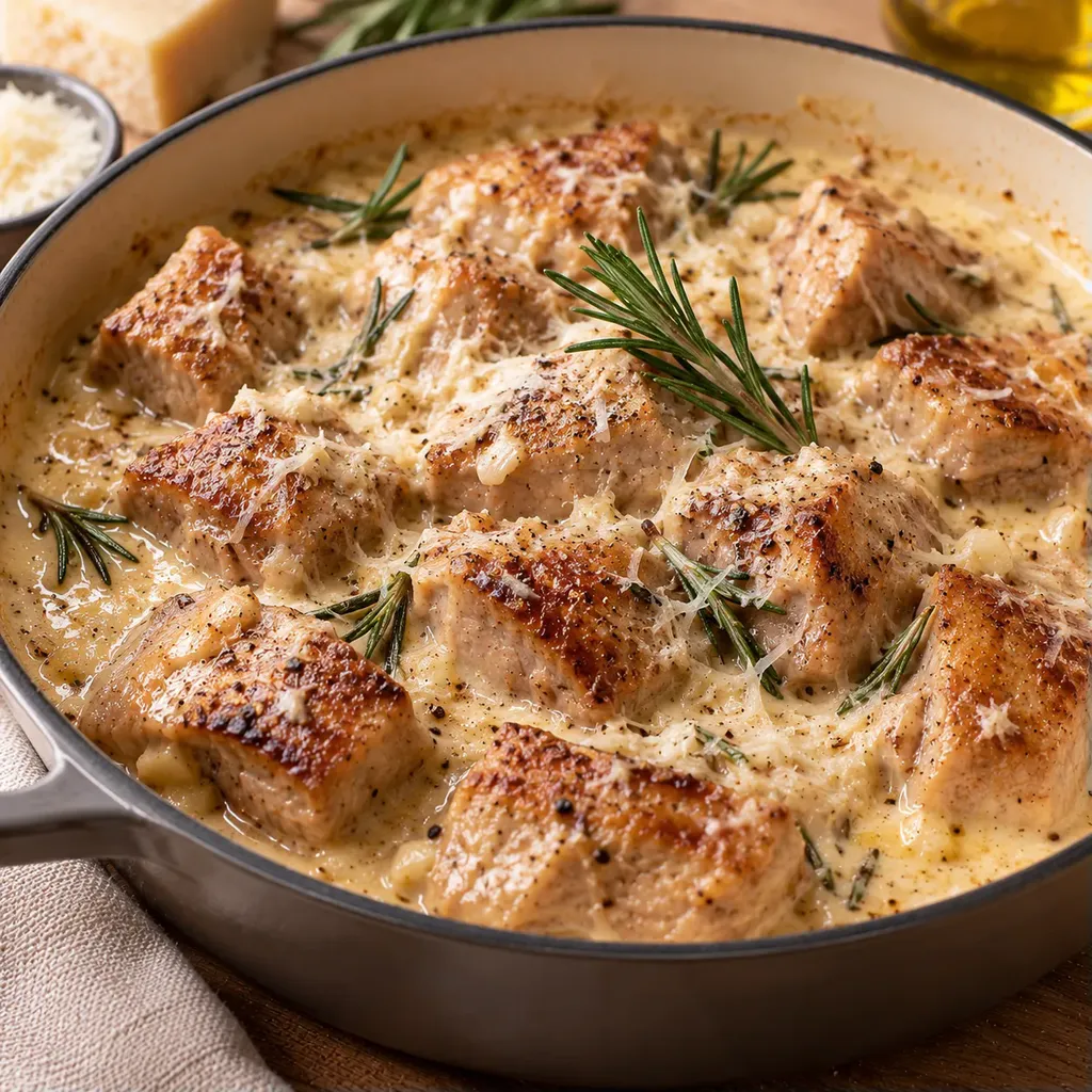veau parmesan romarin
