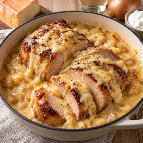 Porc au maroilles