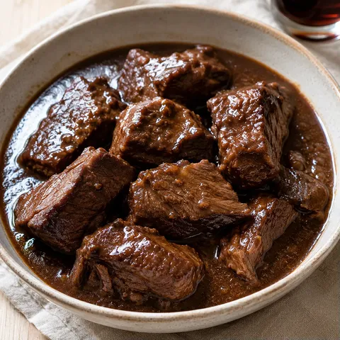 Bœuf sauce carbonnade