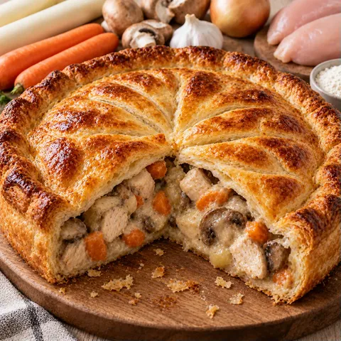 Poulet Feuilleté