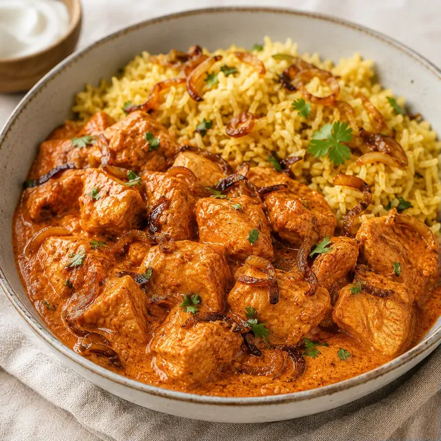 Tandoori crémeux