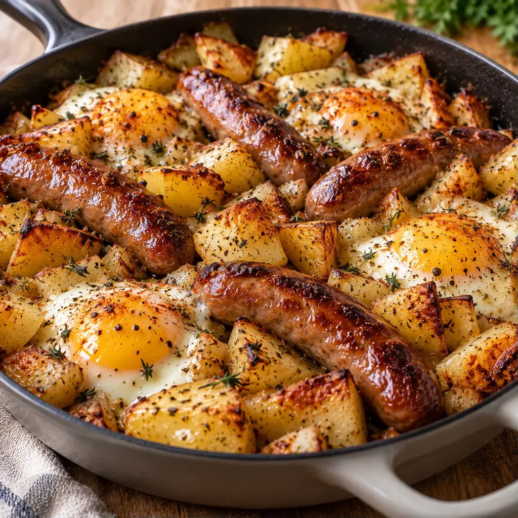 Pommes Saucisses Œufs