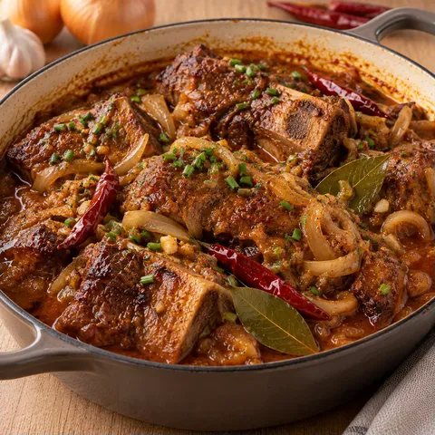 Bœuf sauce épicée