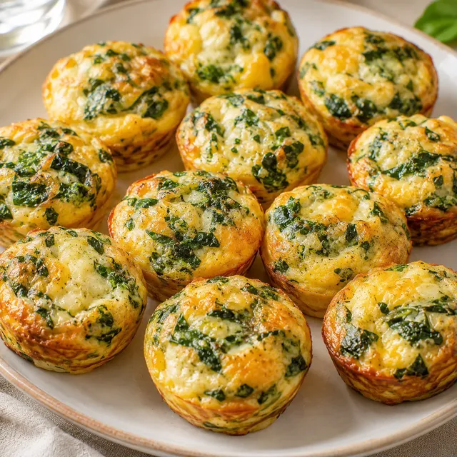 Bouchées soufflées épinards