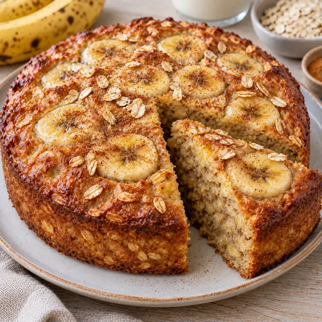 Gâteau flocons d'avoine