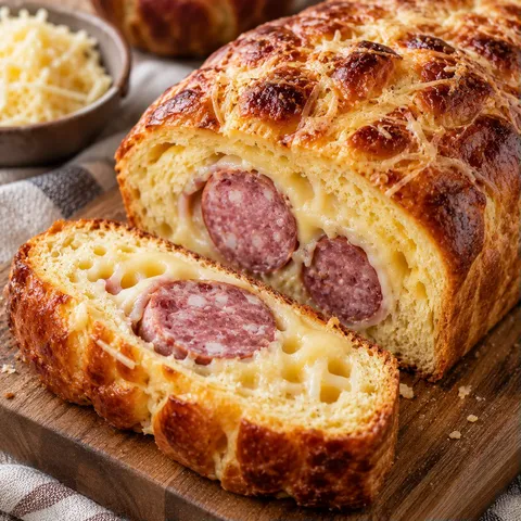 Brioché saucisson lyonnais