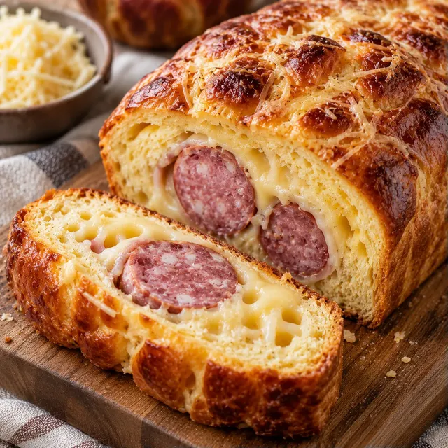 Brioché saucisson lyonnais