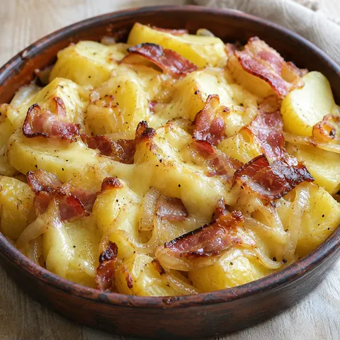 Pommes terre lard reblochon