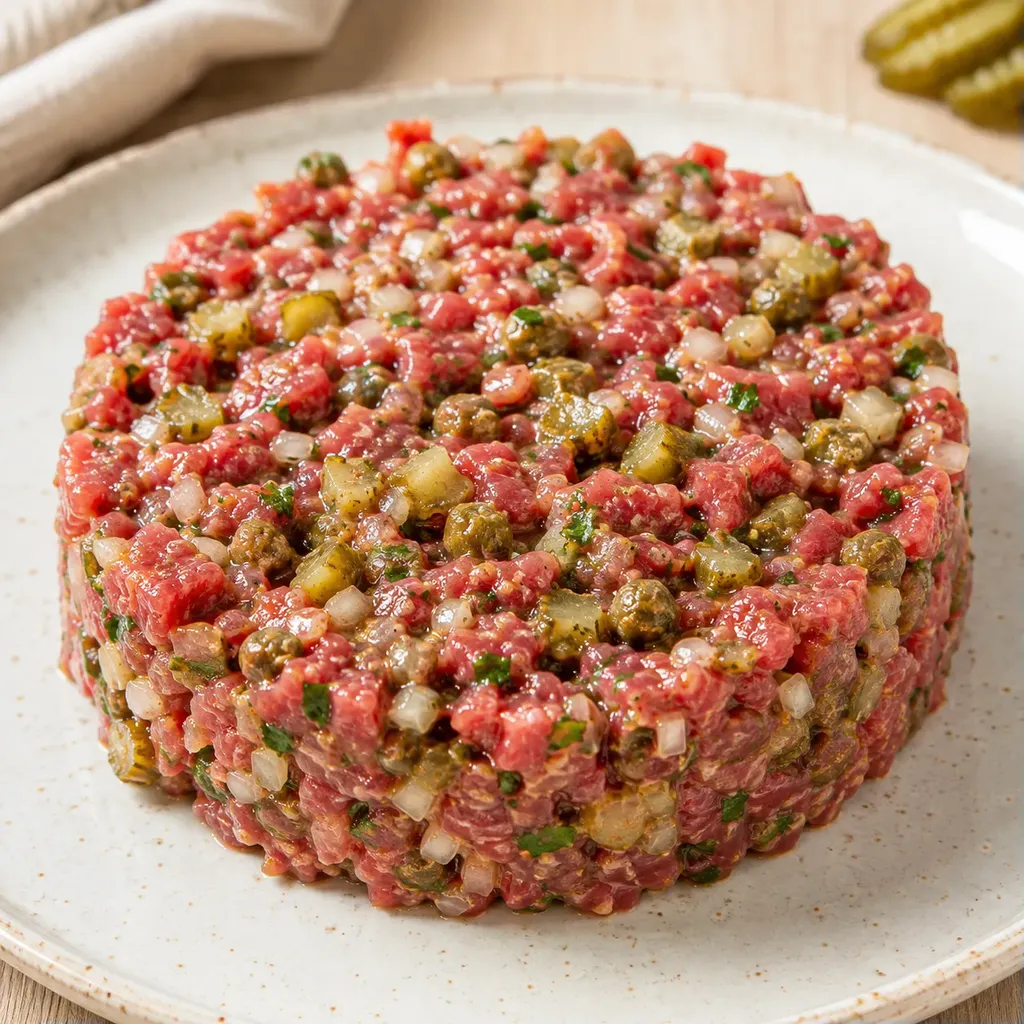 Boeuf tartare gourmand été