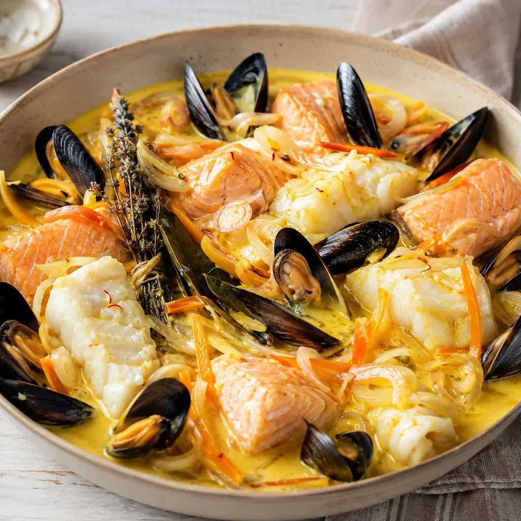 Deux poissons et moules