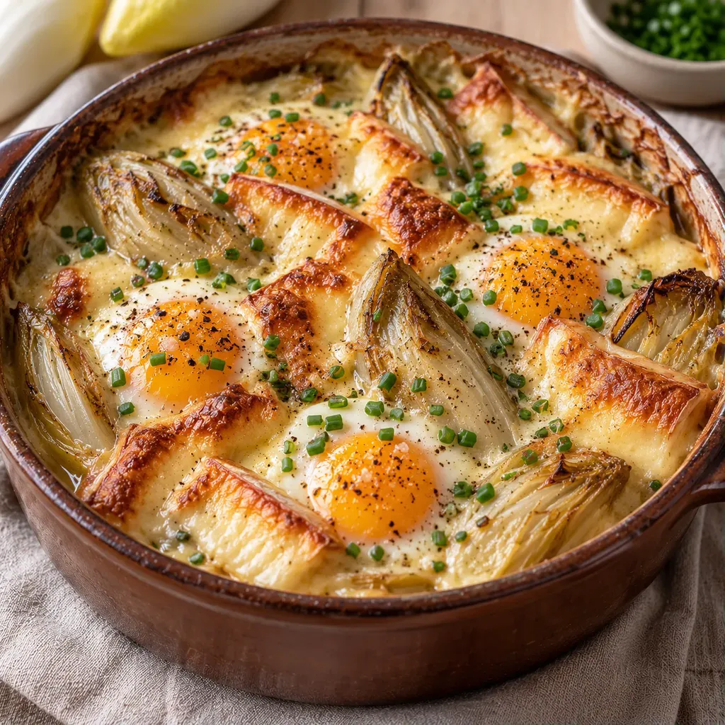 Cocotte œufs Maroilles