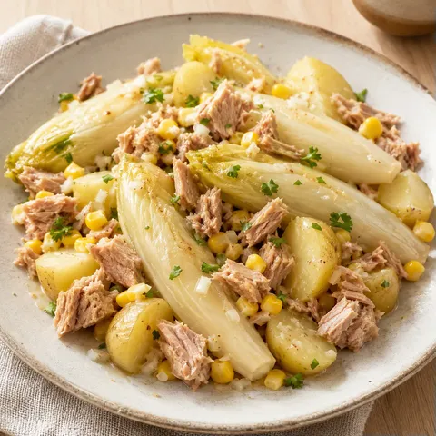 Endives thon pommes tendres