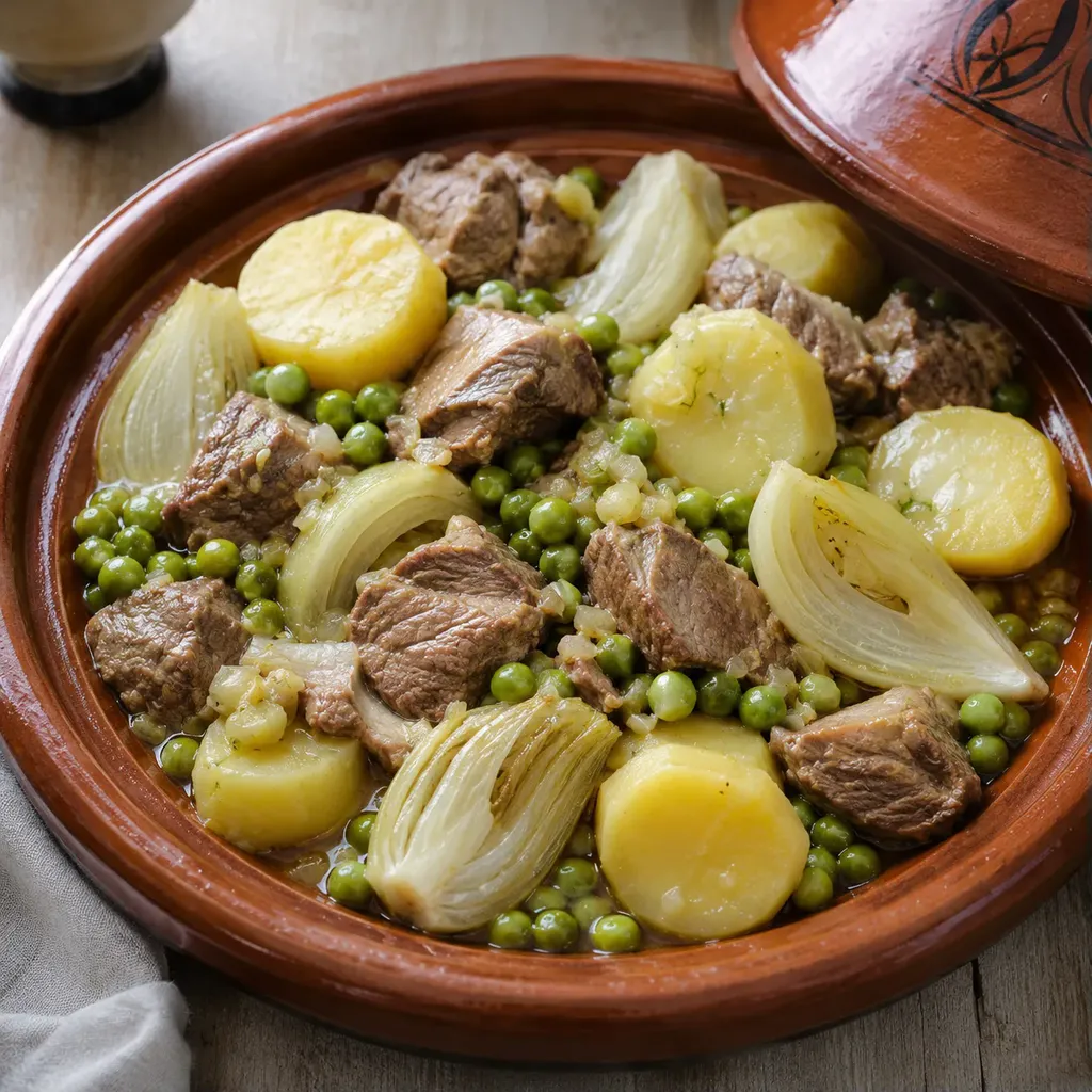 Tajine agneau légumes