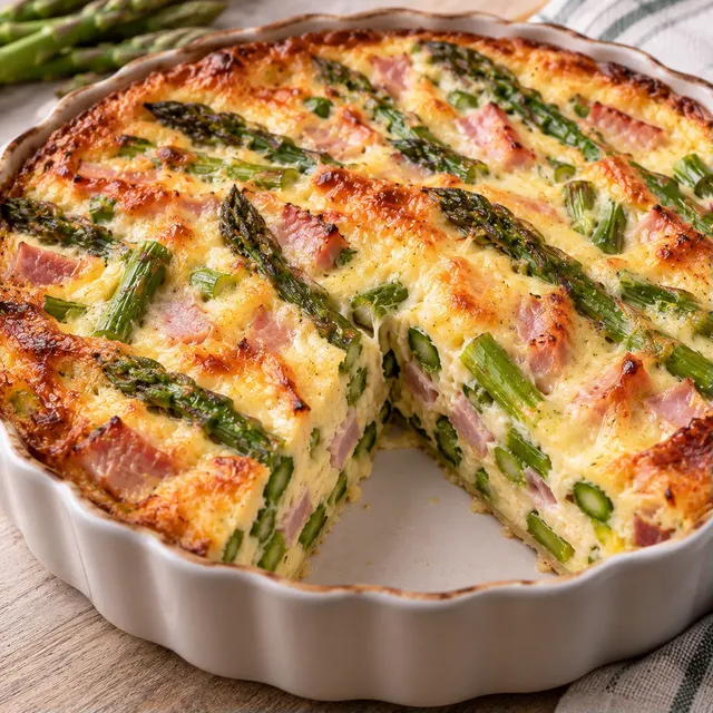 asperges jambon sans pâte