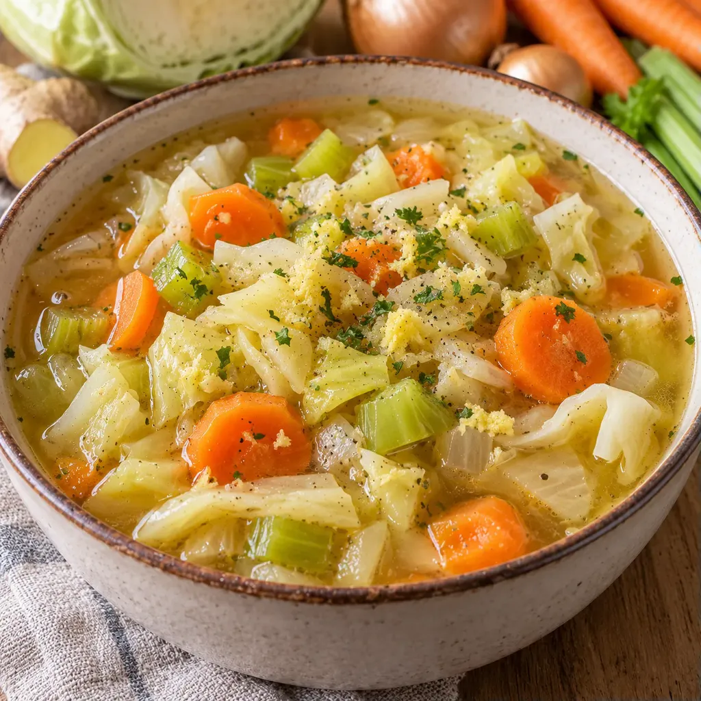 soupe chou légère