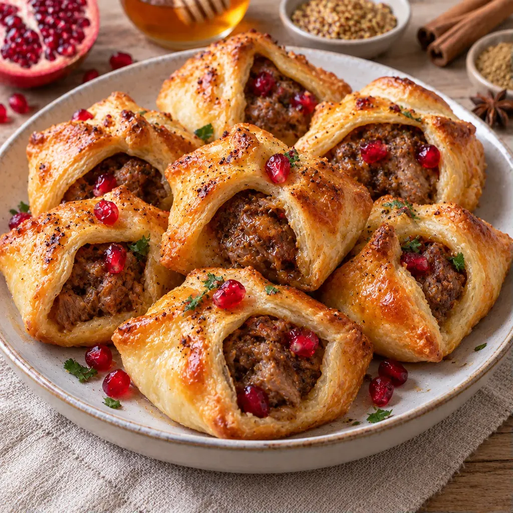 agneau pâte croquante