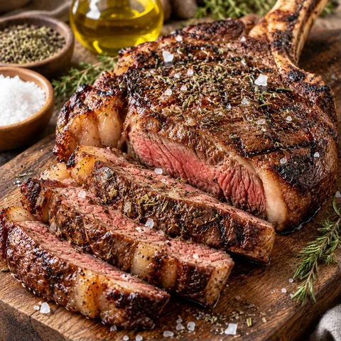 Bœuf grillé barbecue sel