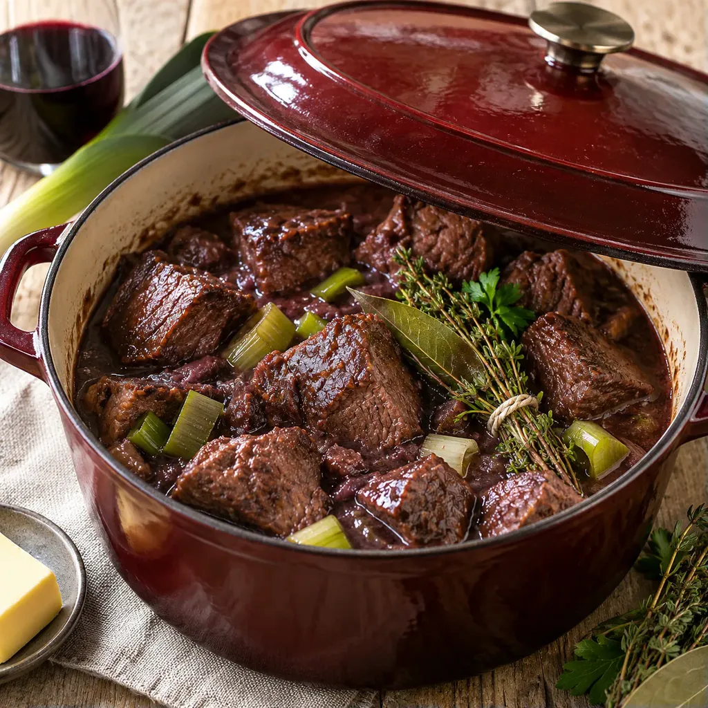 Bœuf cocotte fermée