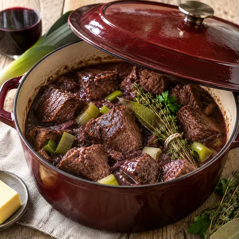 Bœuf cocotte fermée