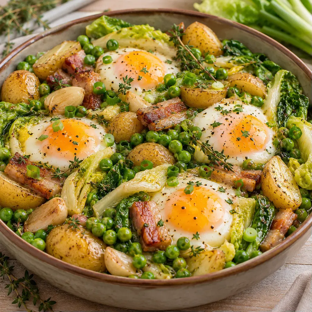 légumes œufs printemps