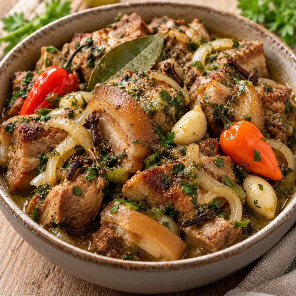 Porc épices créoles