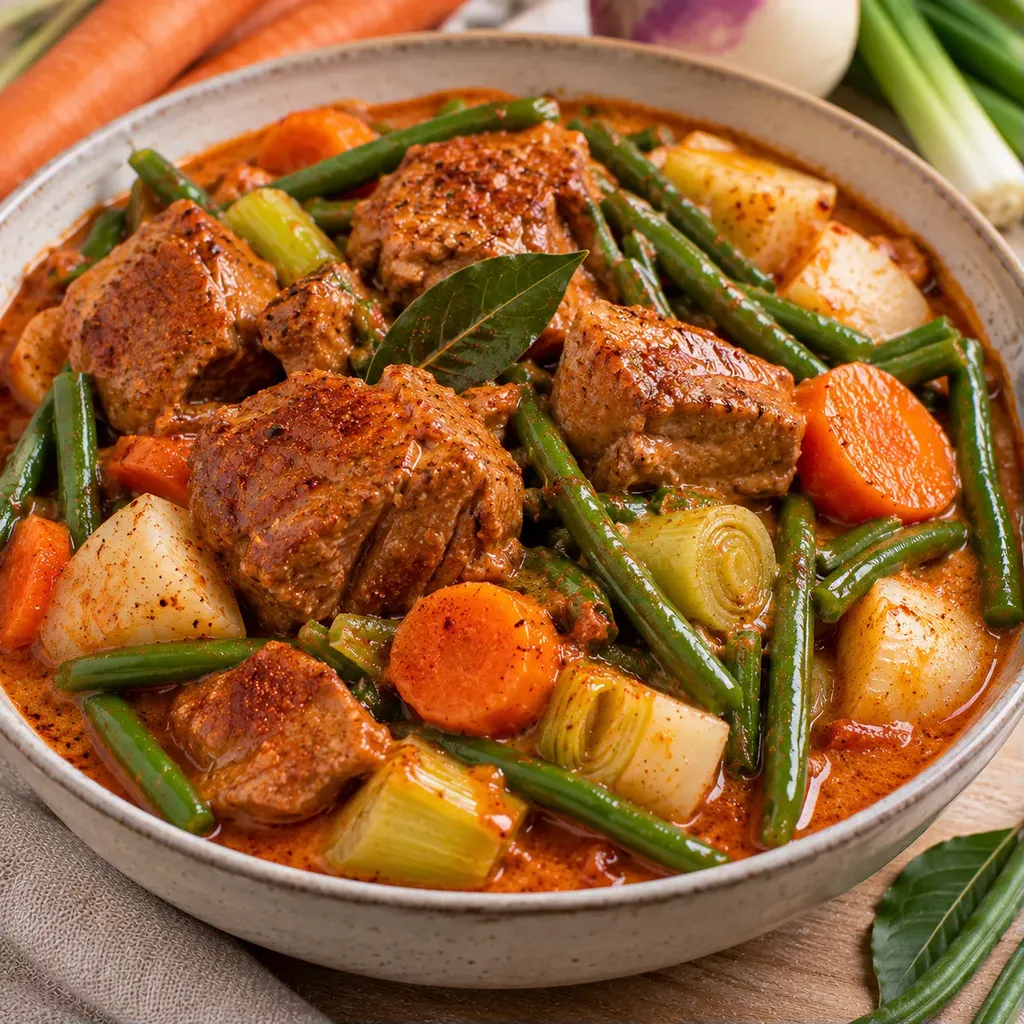Veau épicé tandoori