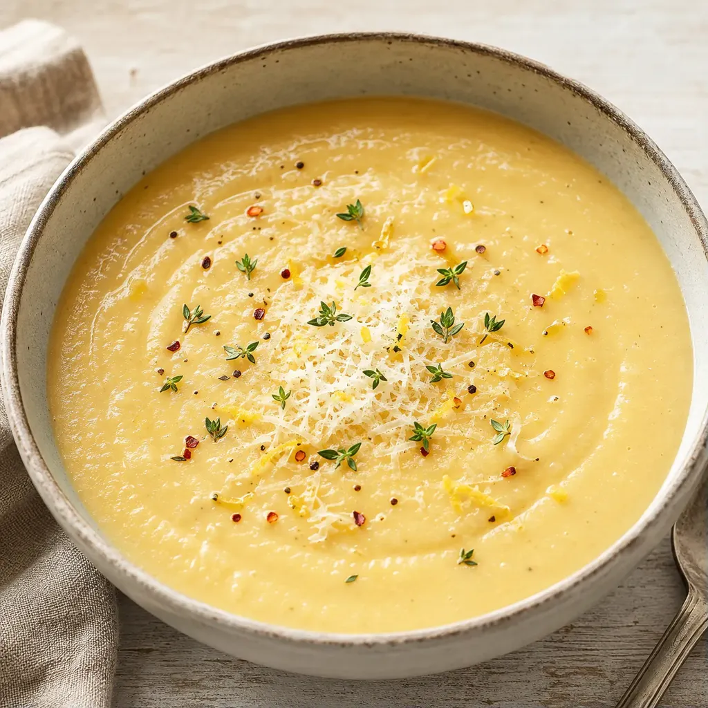 Velouté légumes & parmesan