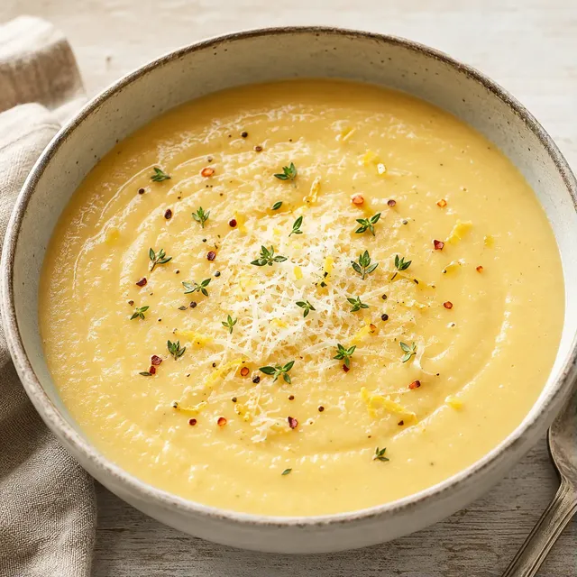 Velouté légumes & parmesan