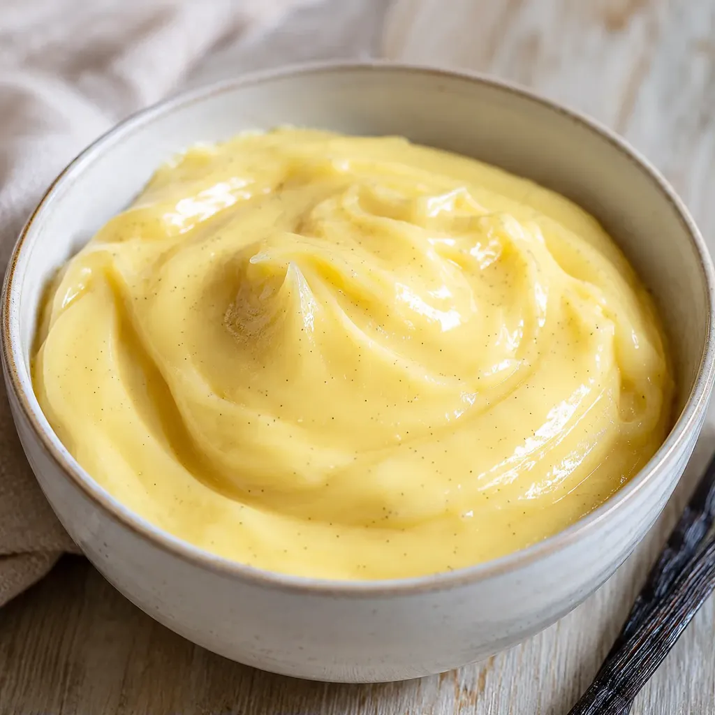 Crème vanille maison