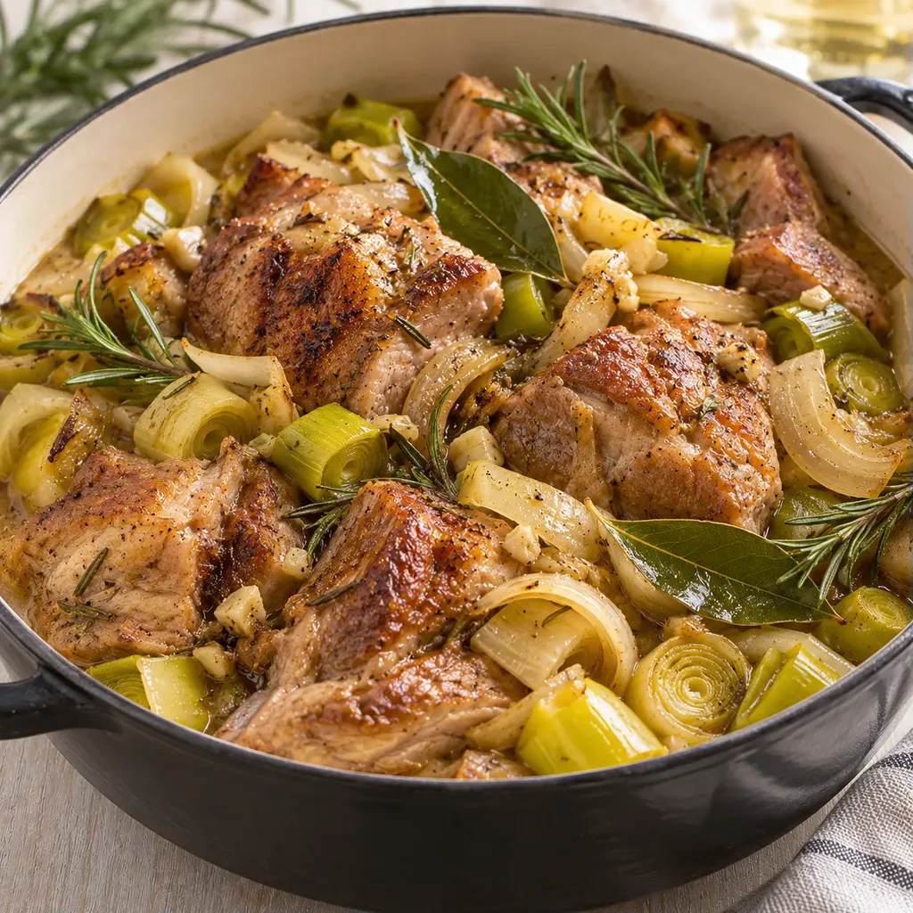 Porc façon cocotte