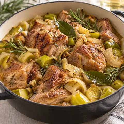 Porc façon cocotte