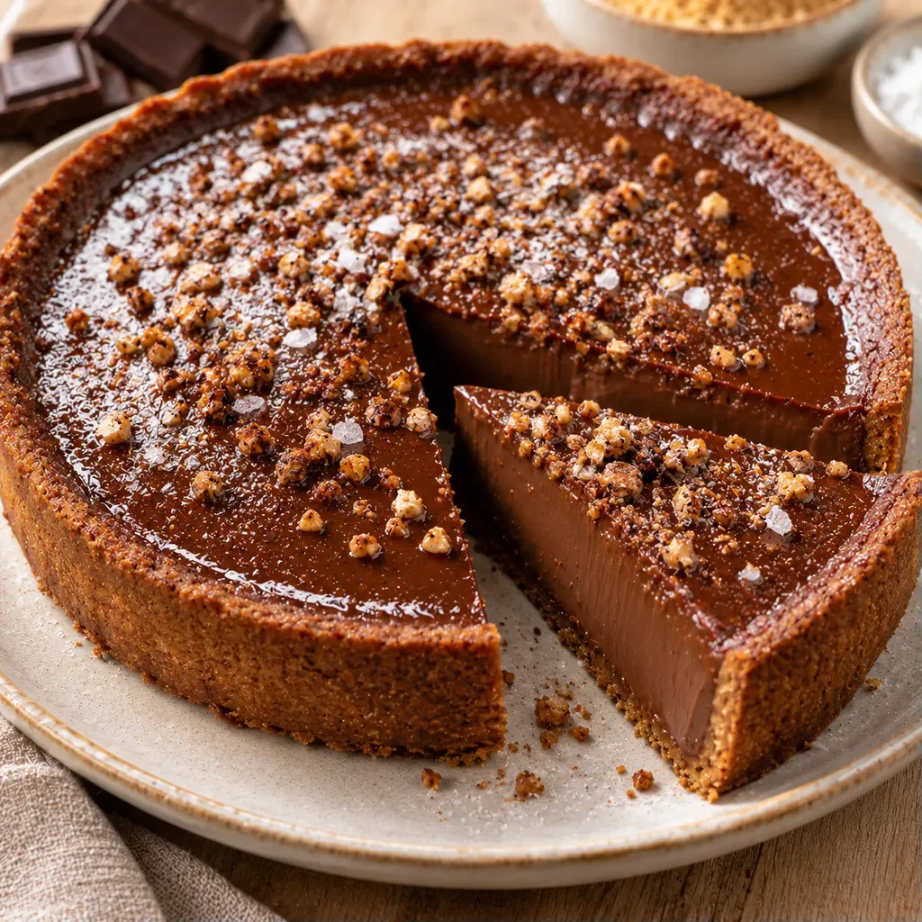 Flan chocolat au sarrasin