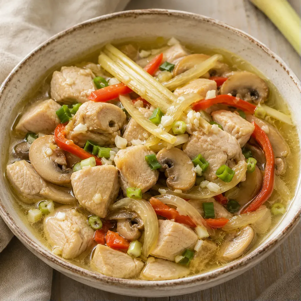 poulet thaïe citronnelle