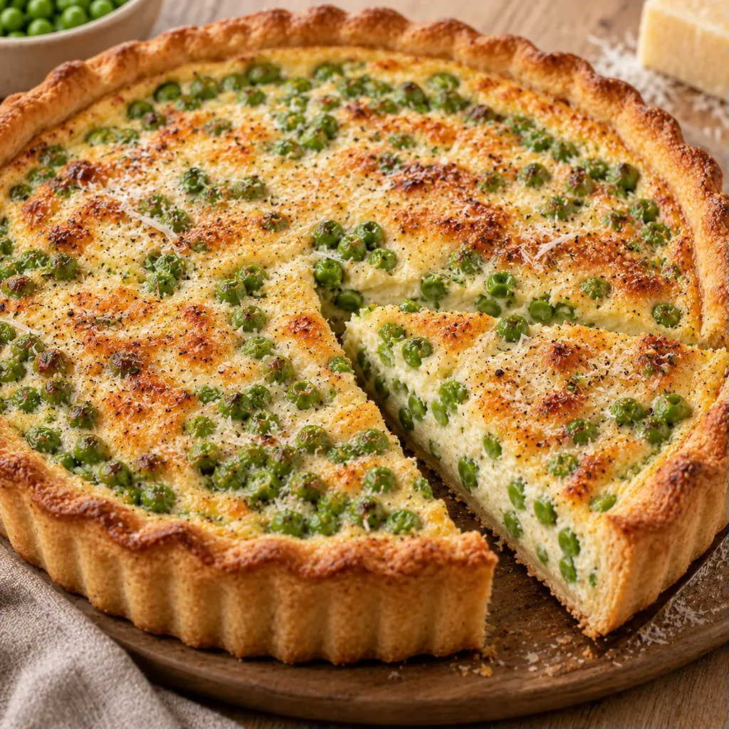 Légumes ricotta tarte