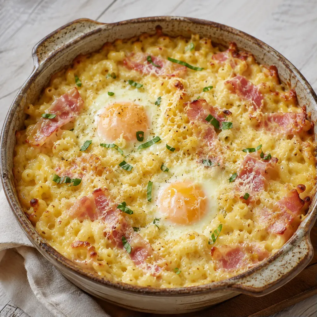 Cocotte lard parmesan