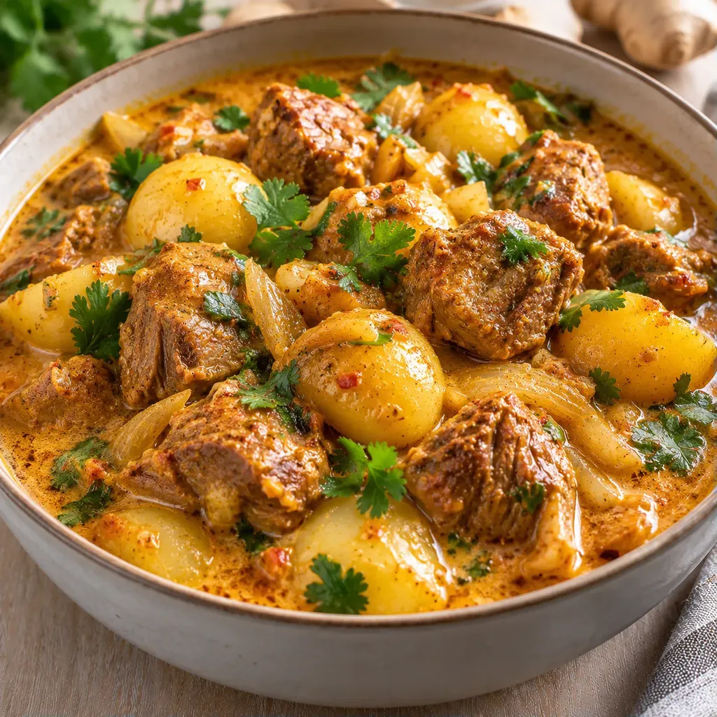 curry thaï d'agneau