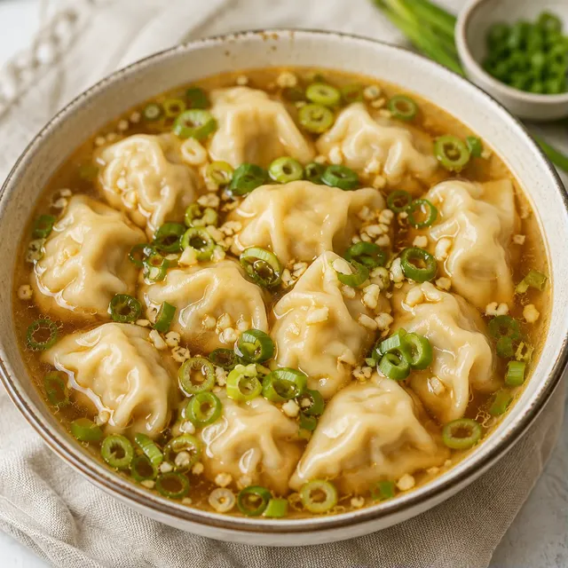 Raviolis en Bouillon Savoureux