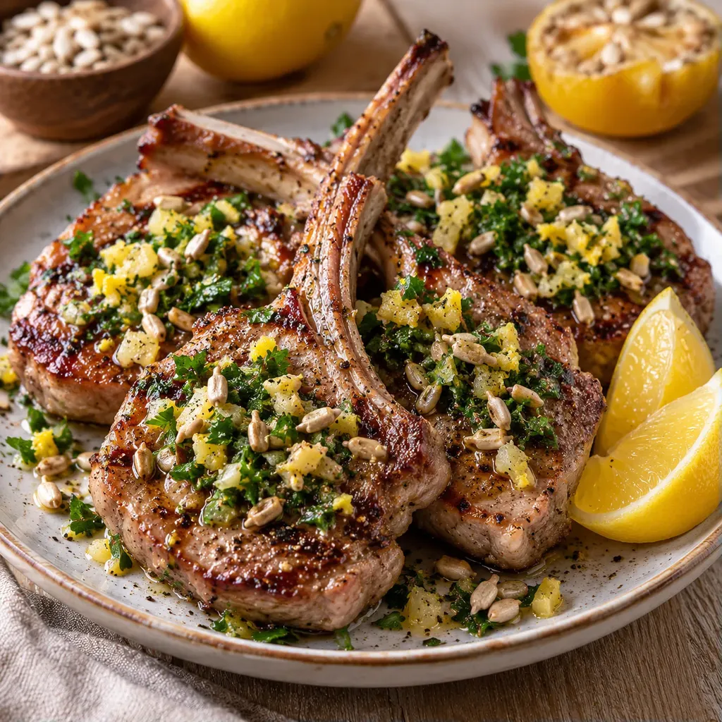 Gigot gremolata citron