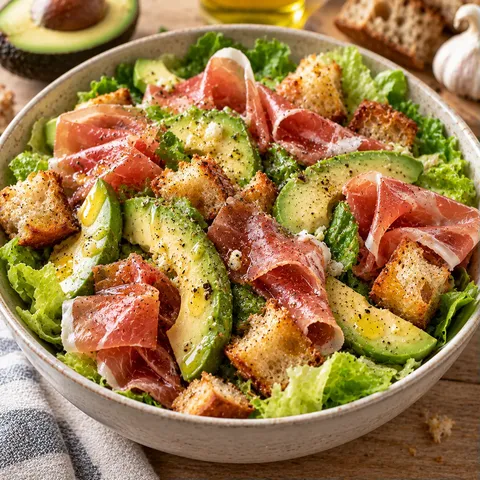 avocat jambon Parme bol