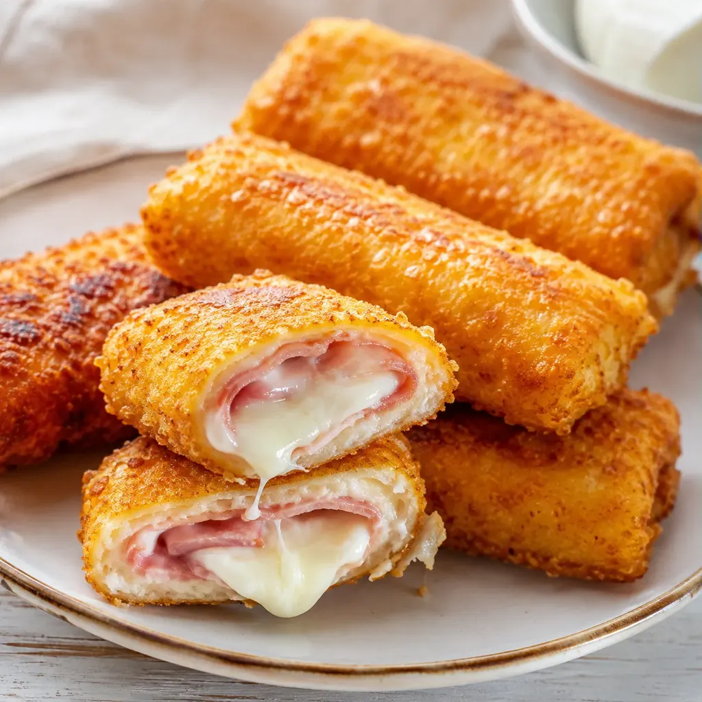 pain mozzarella dorée