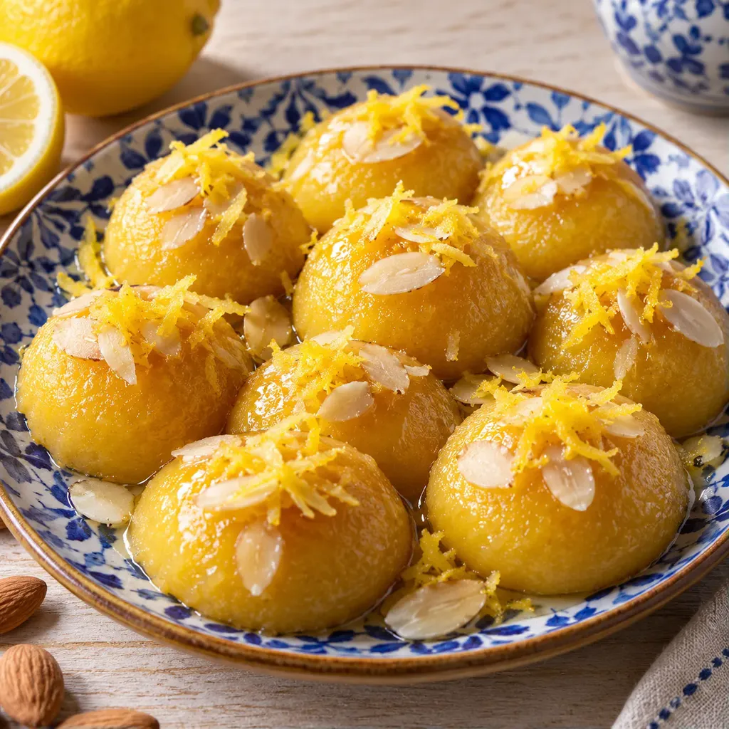 Amande jaune citron