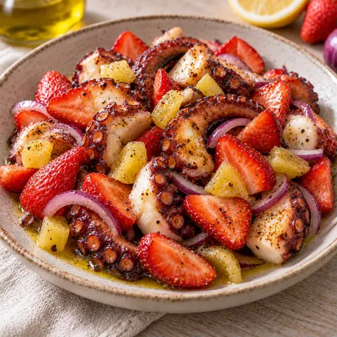 Grillé fraises citron